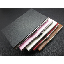 PU Leather Business Journal Name Card Name Holder